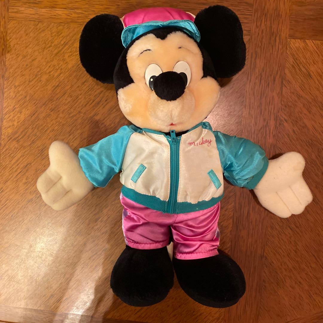 ミッキーマウス　カルフォルニアディズニー　35周年記念ぬいぐるみ