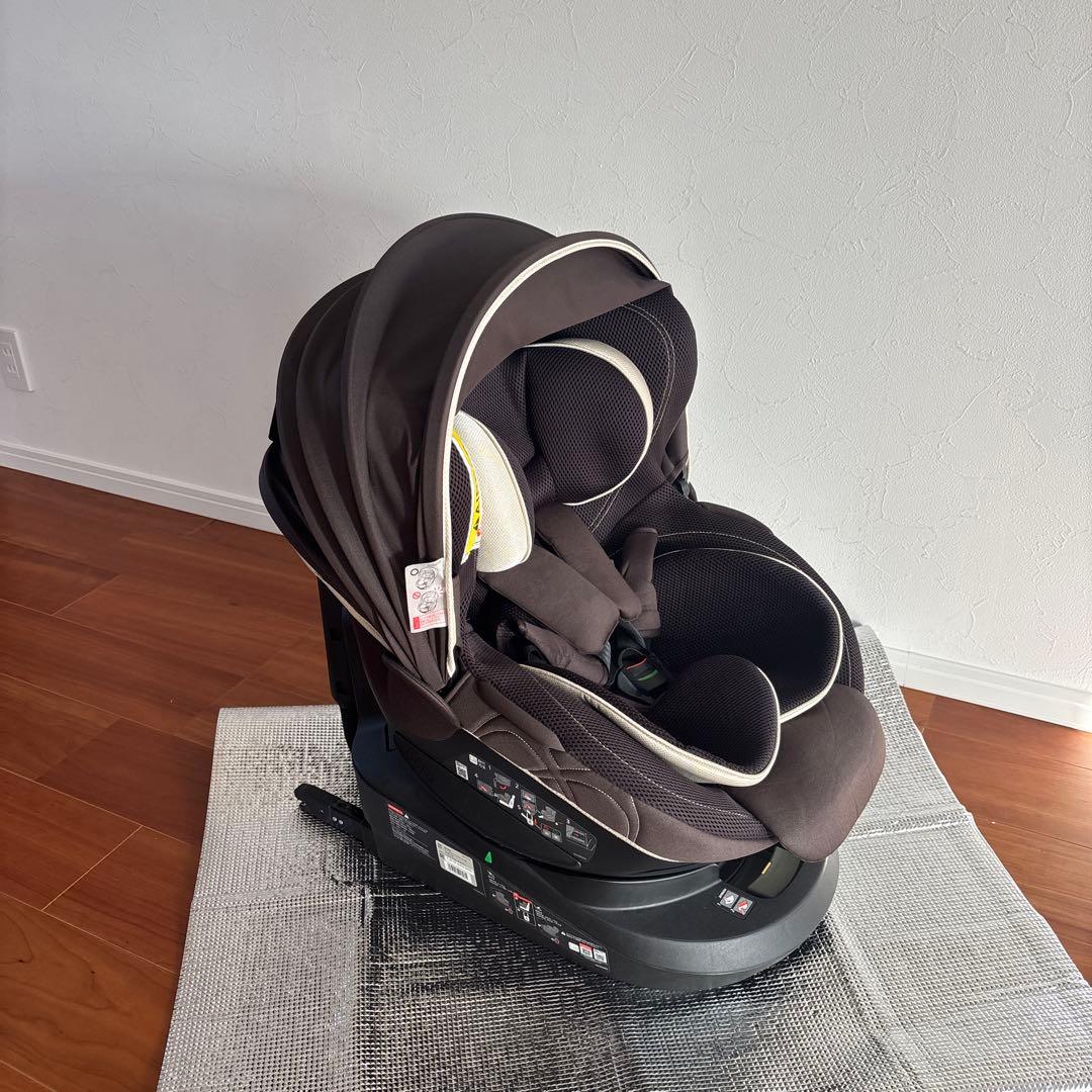 【美品】エールベベ・クルット4iグランス シャンパンブラウン