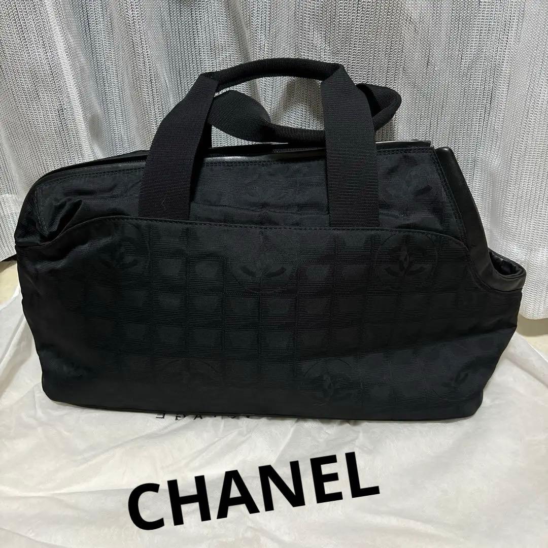 レア☆CHANEL ニュートラベルライン ペット キャリーバッグ 小型犬