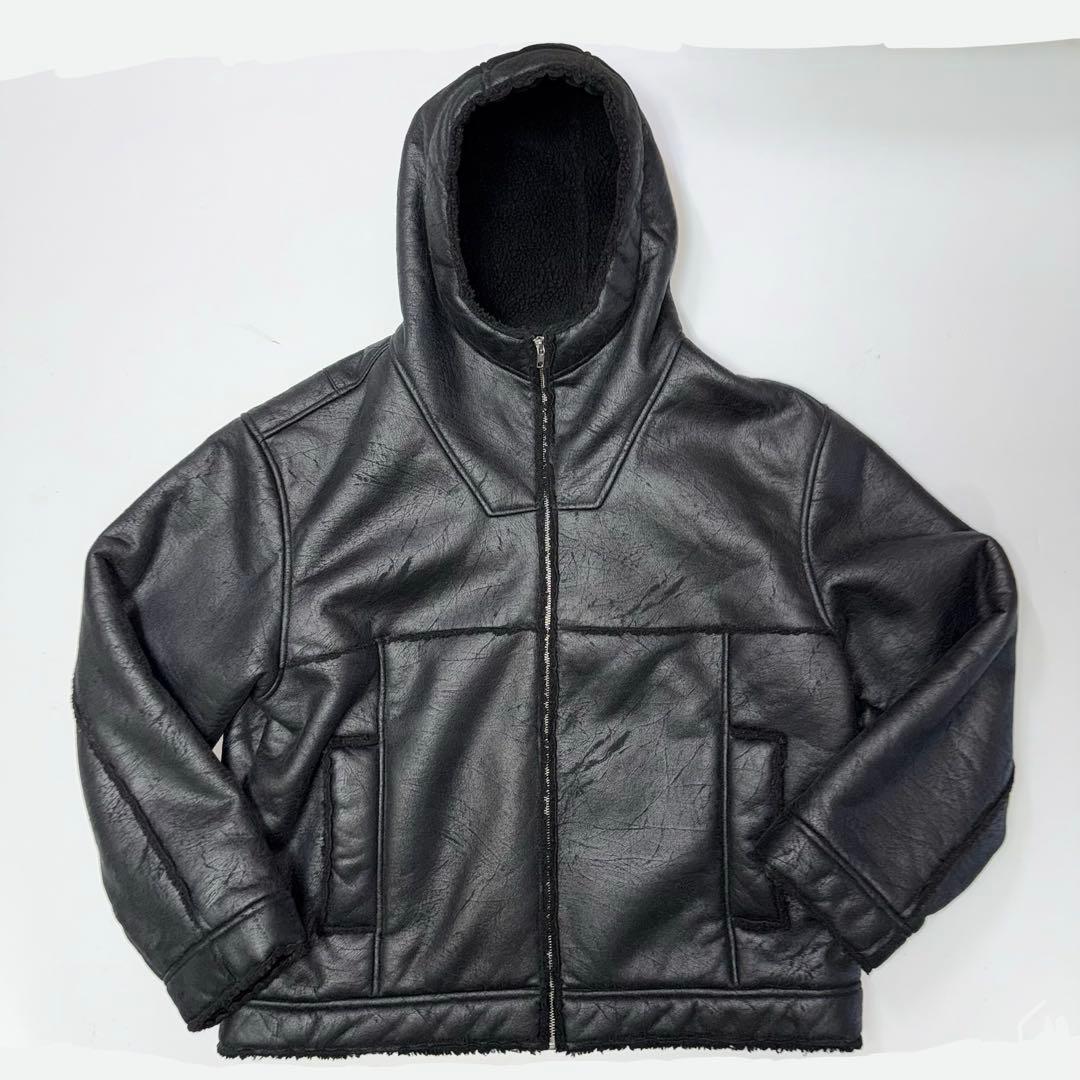 P*有様 Supreme SS23 Faux Shearling Hooded