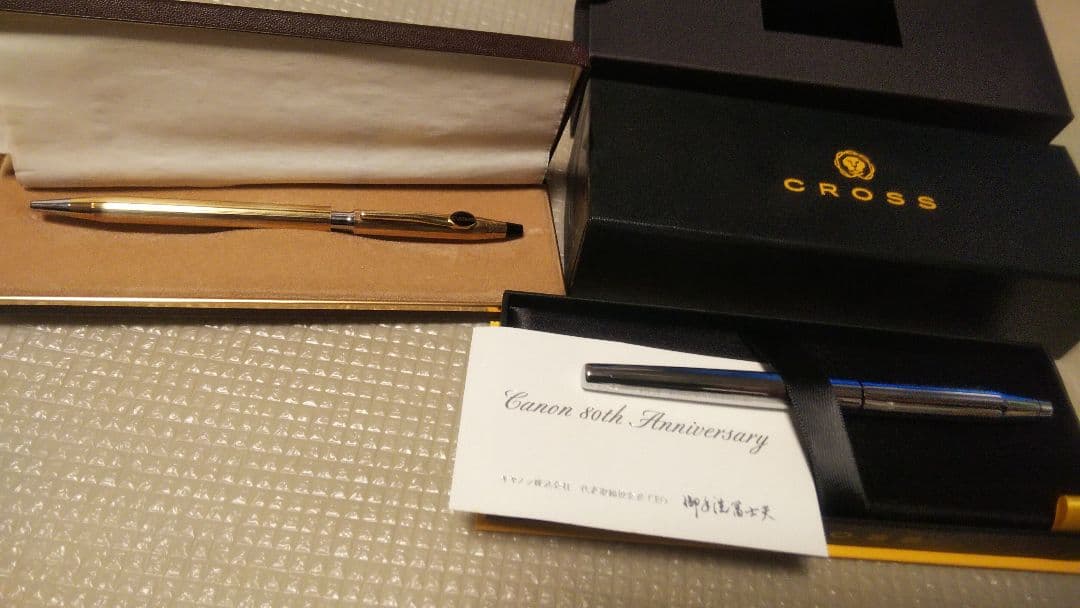 【訳あり】クロス ボールペン 非売品 キャノン 希少