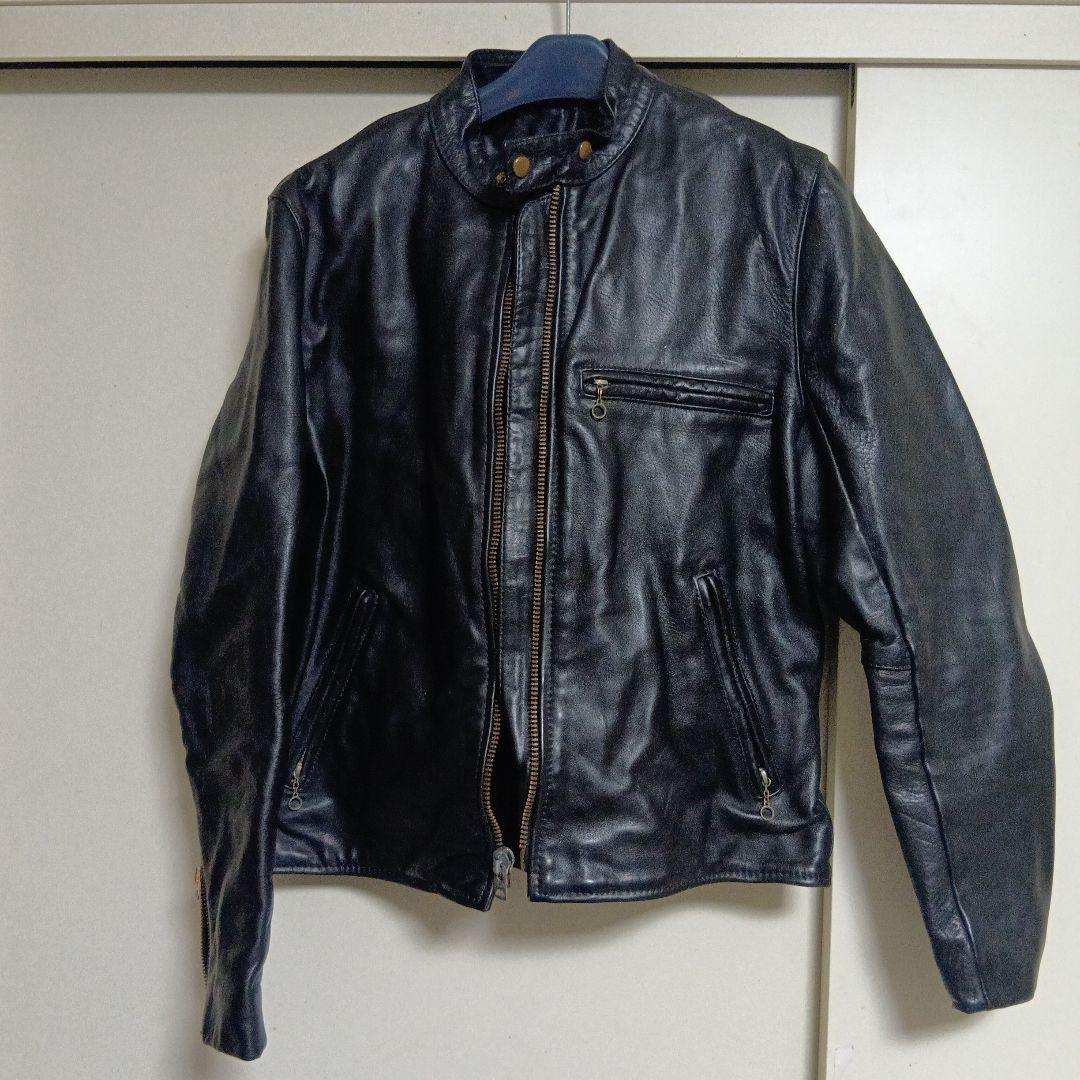 Leathers シングルライダースジャケット 42