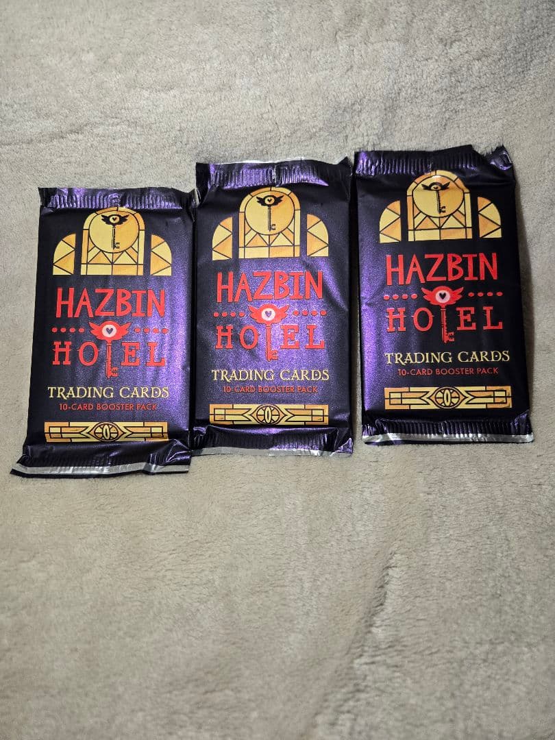 【新品 未開封】ハズビンホテル カード ブースター パック 第2版 3パック