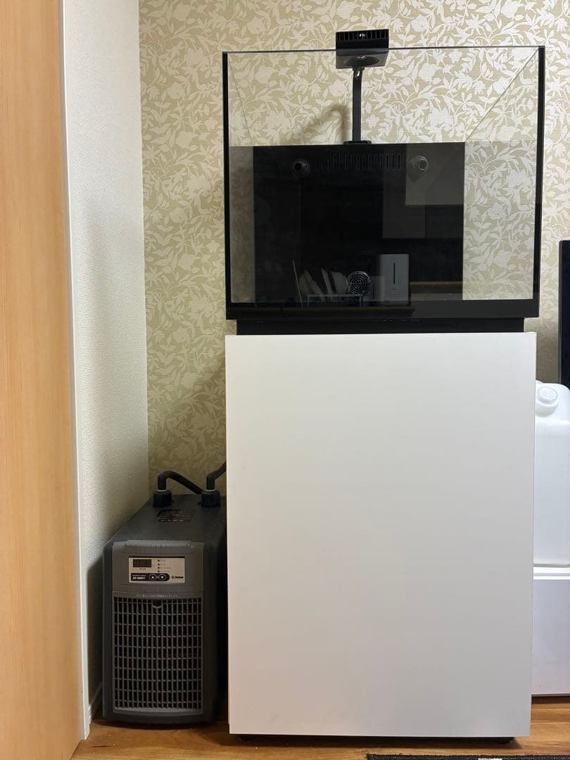 こんちゃ　水槽・水槽台・ネプチューンキューブM-PRO60 ホワイト