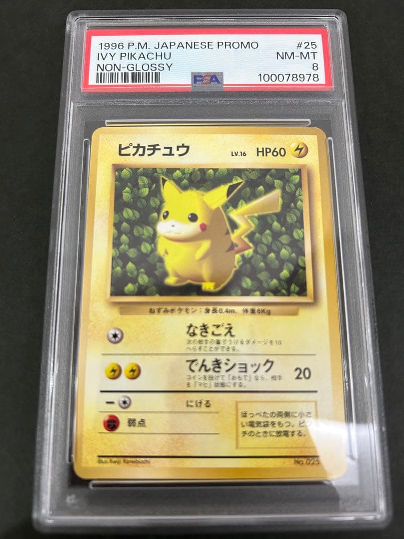 ピカチュウ　すぐわかるポケモンカードの遊びかた　旧裏　光沢なし No.025