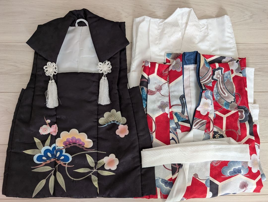 3歳 男の子　七五三　被布セット