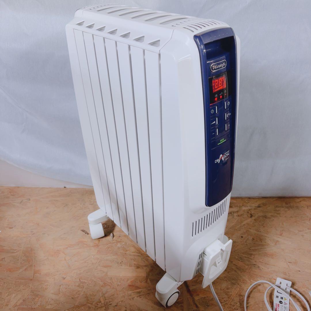 【即暖×静音！】デロンギ ドラゴン オイルヒーター DHS0915B-MB節電