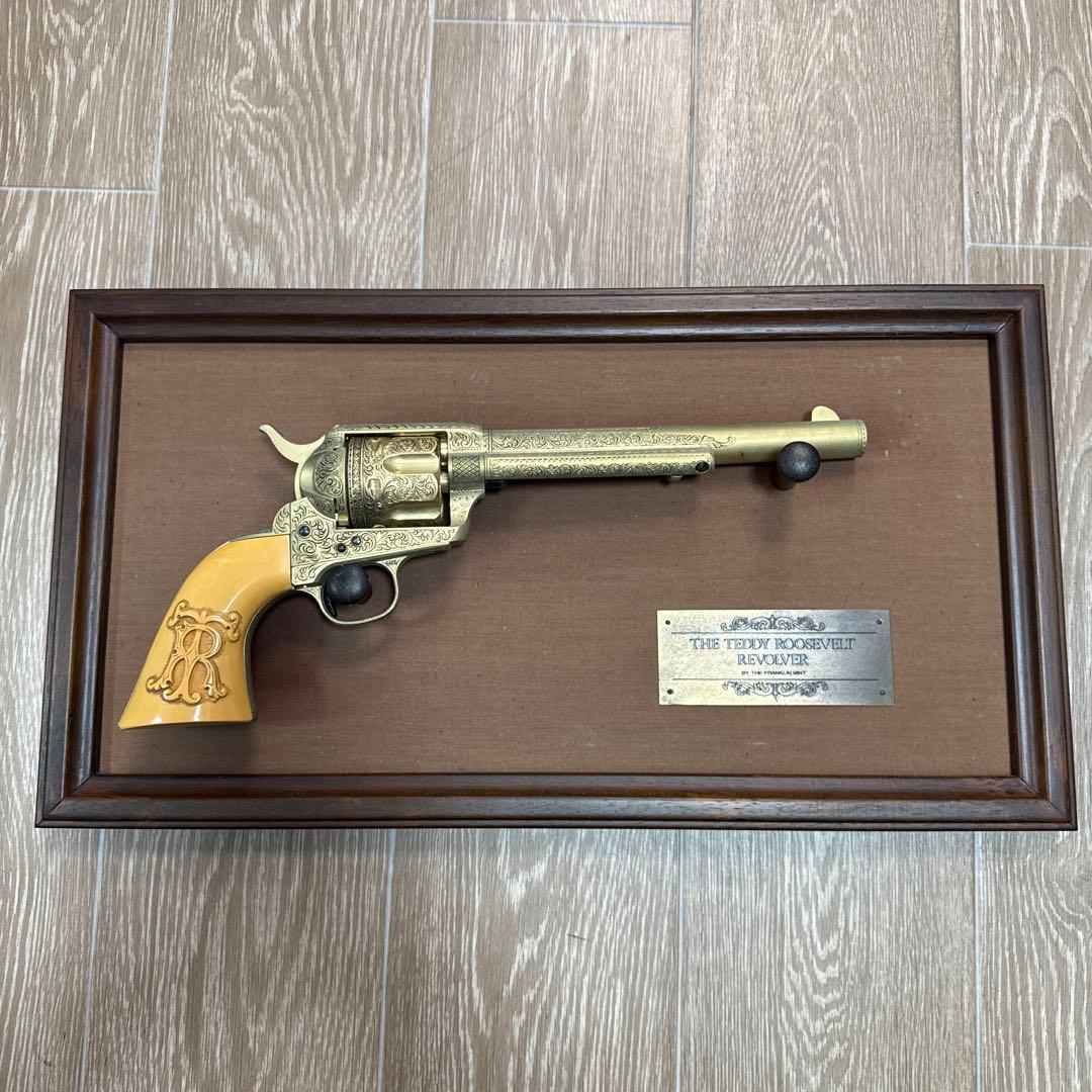 フランクリンミント　ザ・テディ・ルーズベルト・レボルバー　ディスプレーモデルガン