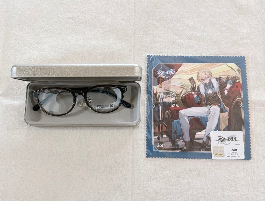 スタレ アベンチュリン Zoff コラボ メガネ スターレイル