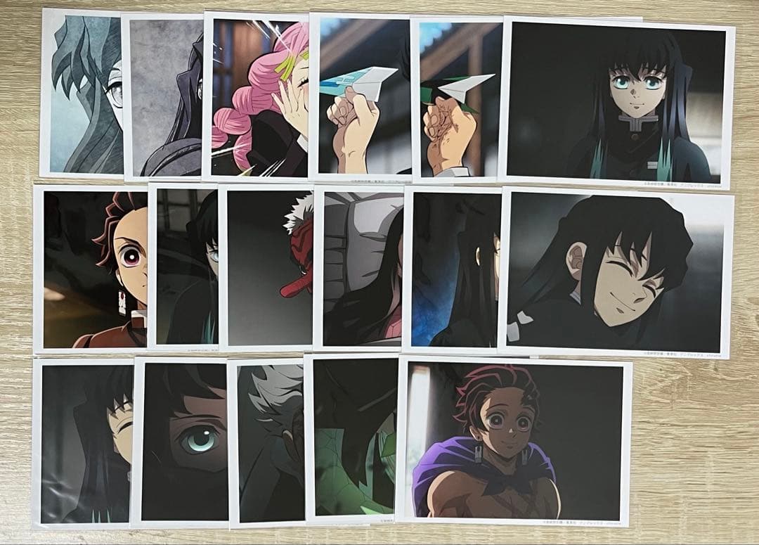 鬼滅の刃 場面写ブロマイドくじ 柱稽古 第四話 コンプリート17枚セット