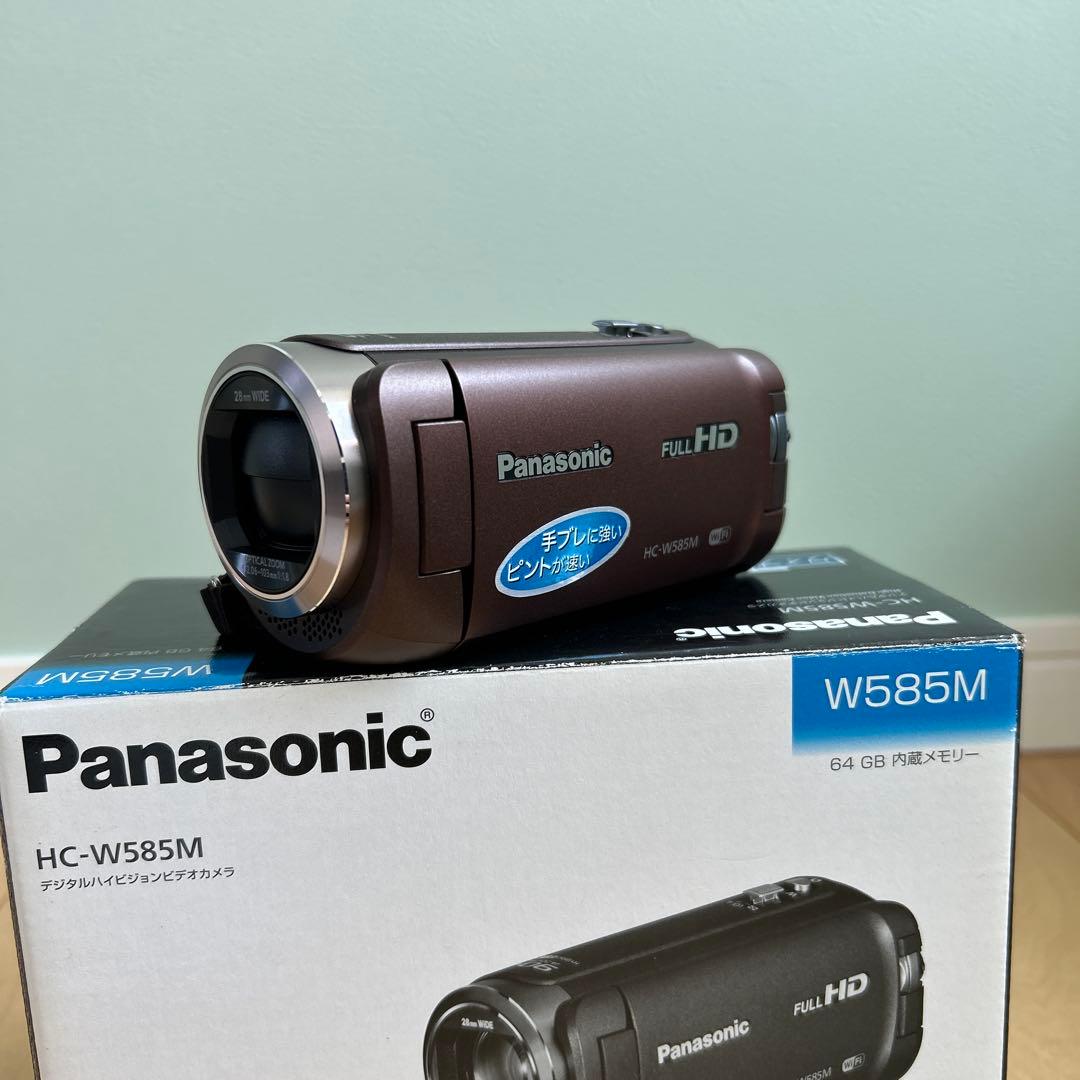 【美品】Panasonic HC-W585M ビデオカメラ 本体