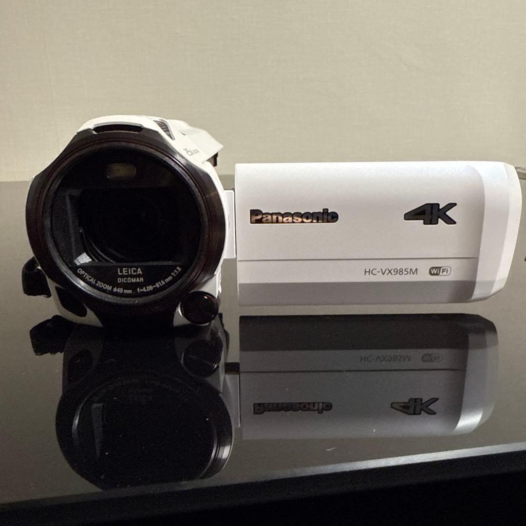 ちゃんぴー様【美品】Panasonic HC-VX985M ホワイト