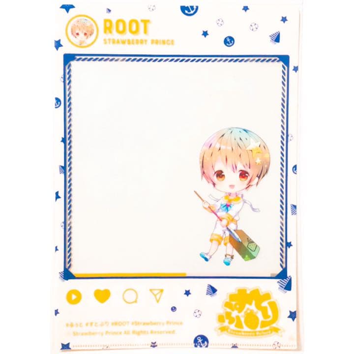 新品★すとぷり【るぅと】クリアファイル★マリンスタイルver.