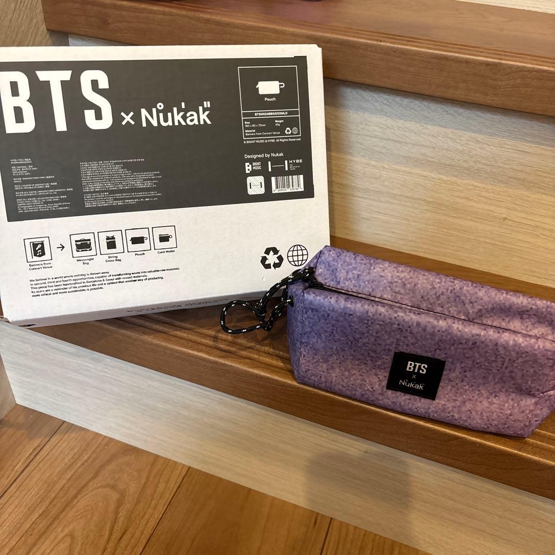 新品未使用 BTS×Nukak ポーチ