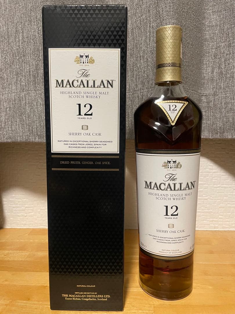 ザ・マッカラン シェリーオーク 12年