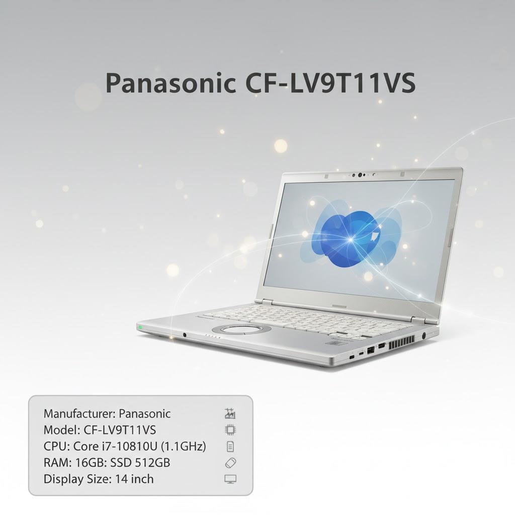 Windowsノート本体 Panasonic CF-LV9 i7-10810U 16GB SSD512GB