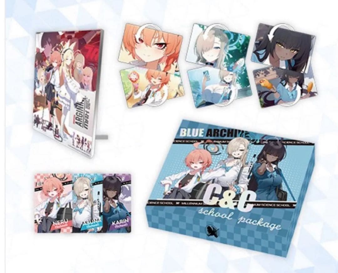 ブルアカ　C&C 制服アップデートパーケジ　韓国限定