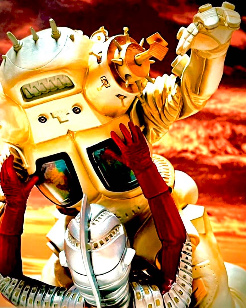 【美品】CCP ウルトラセブン キングジョー 対決セット ソフビ ウルトラマン