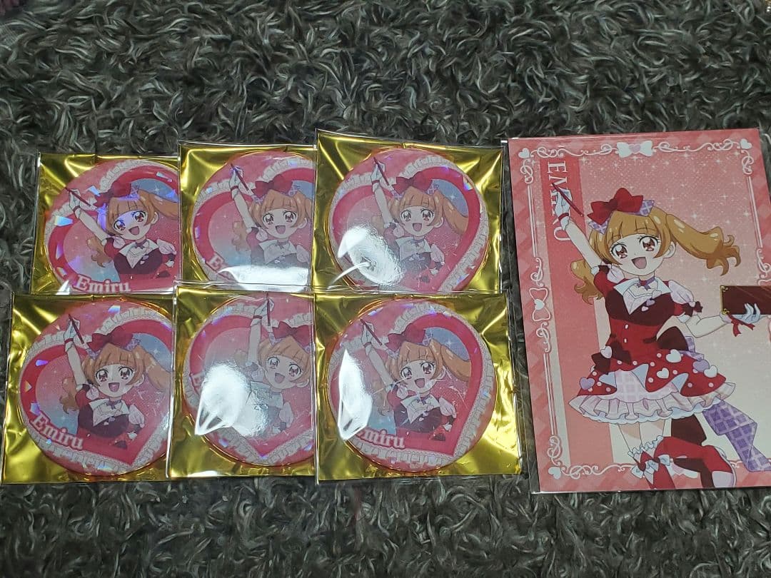 さ*ぼ様 プリキュア スイパラ 缶バッジ 特典 えみる