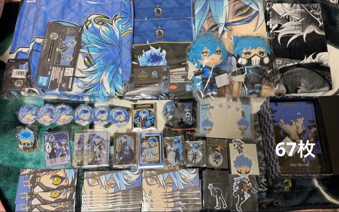 ツイステ　イデア　オルト　缶バッジ　アクスタ　カウントダウンポストカード