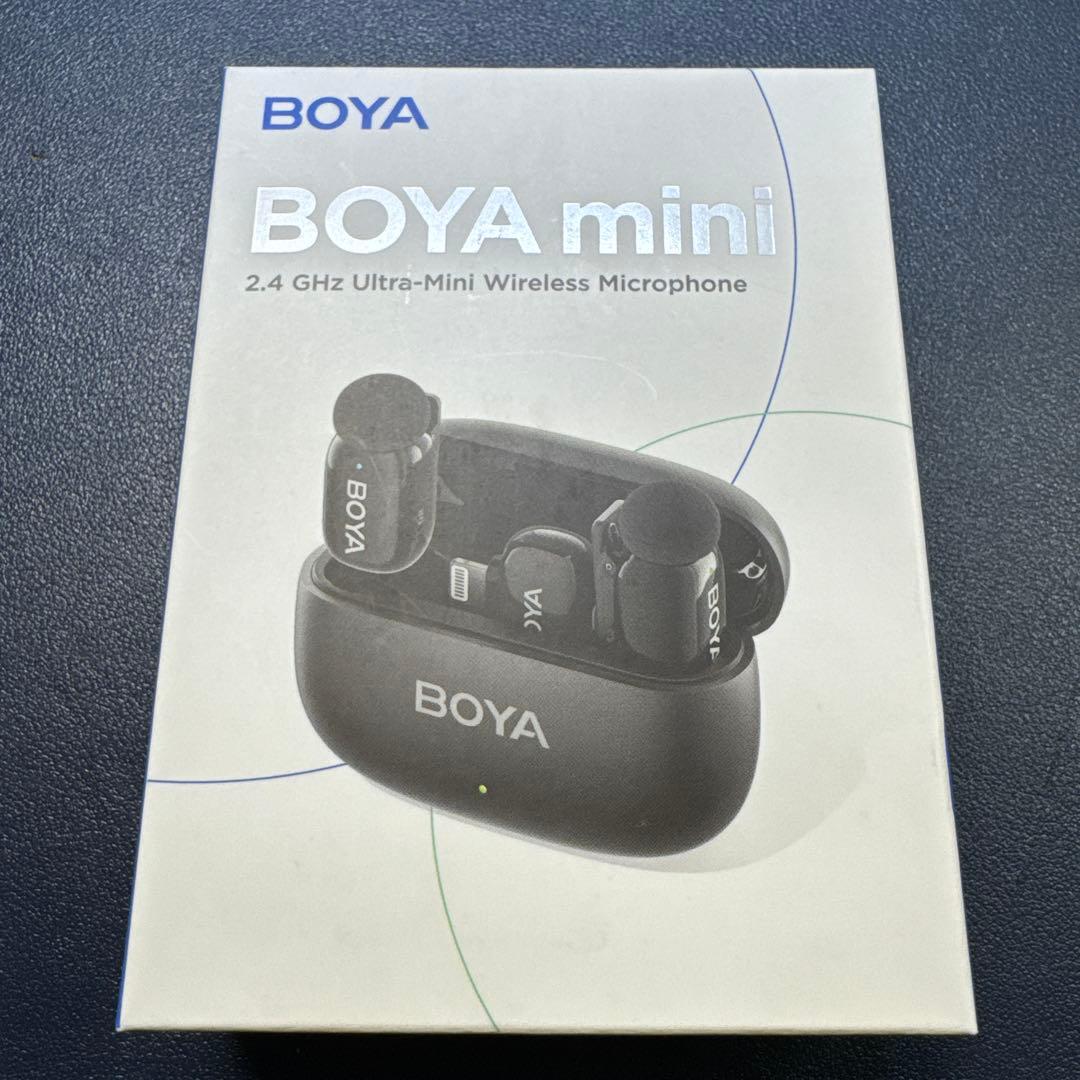 BOYA miniワイヤレスマイク Lightning