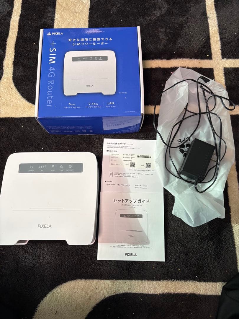 ルーター・ネットワーク機器 PIXELA SIM 4G Router