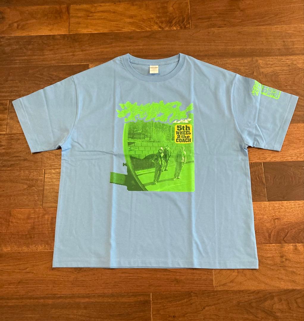 スチャダラパーのTシャツ　ライトブルー L 新品