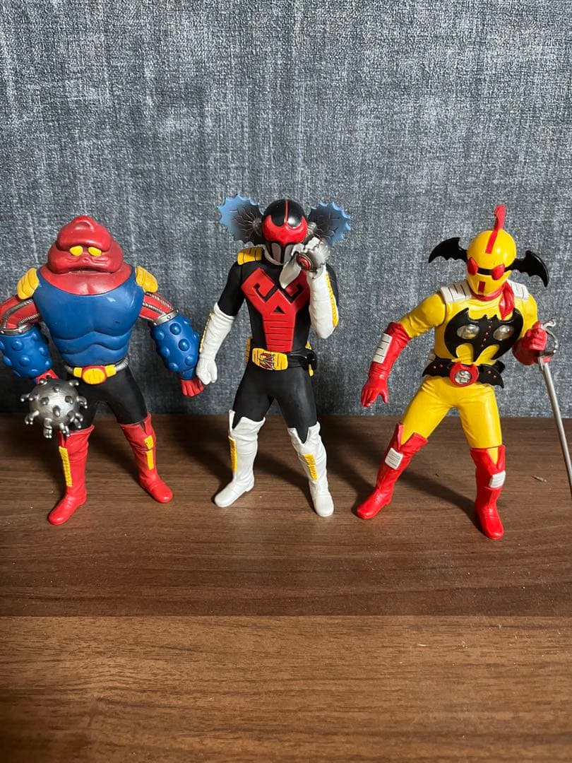 特撮ヒーローソフビ魂 アクマイザー3 3体セット ザビタン イビル ガブラ