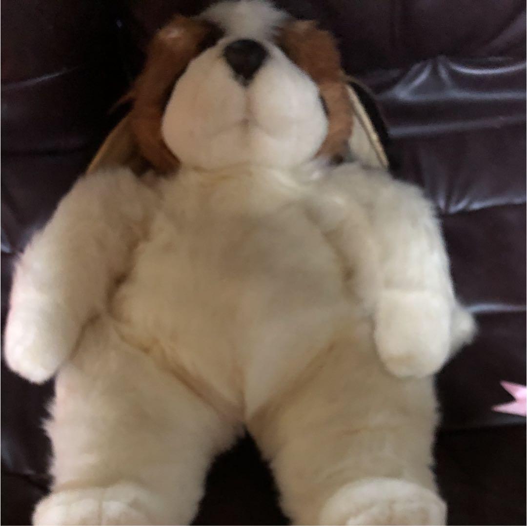 17年前の、セントバーナードのぬいぐるみ