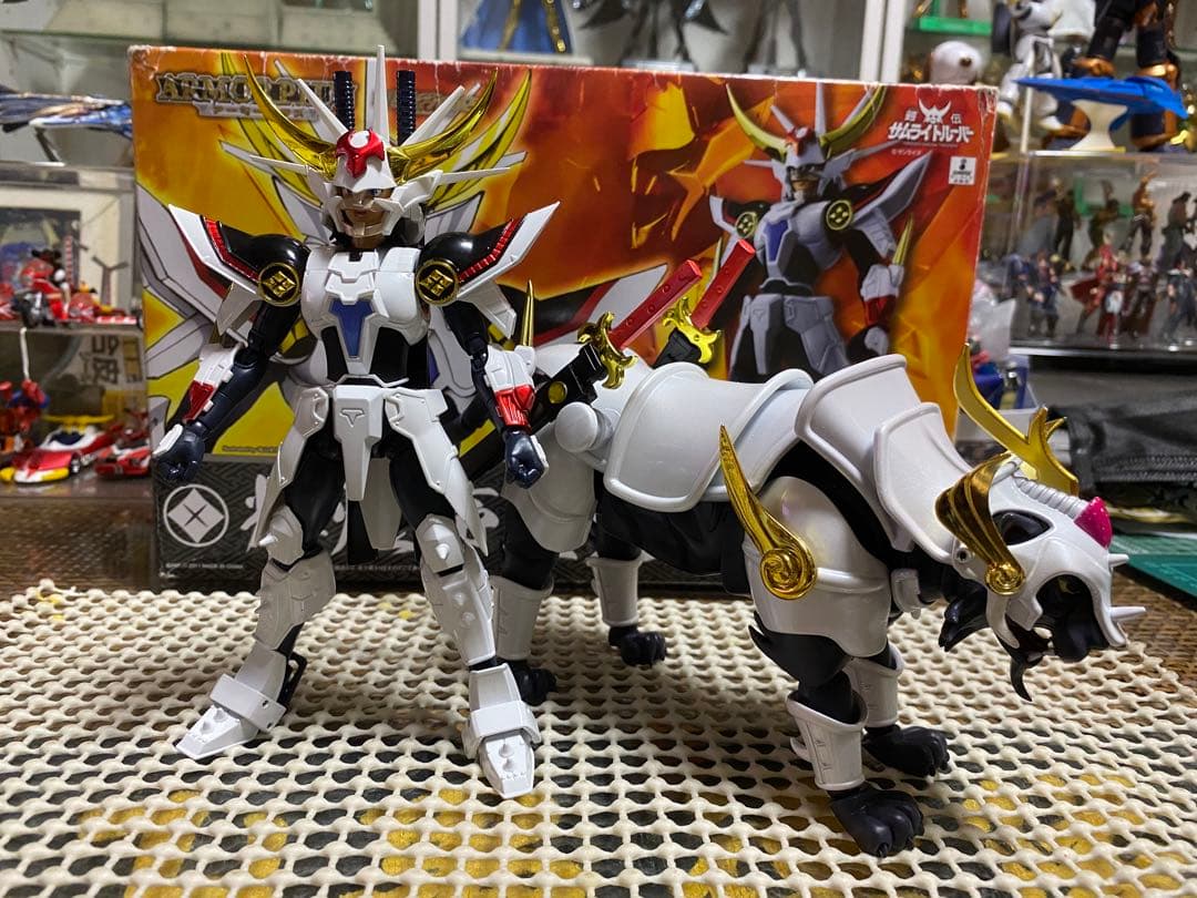 自作アーマープラス　サムライトルーパー　輝煌帝烈火　黒炎王　オプションパーツ