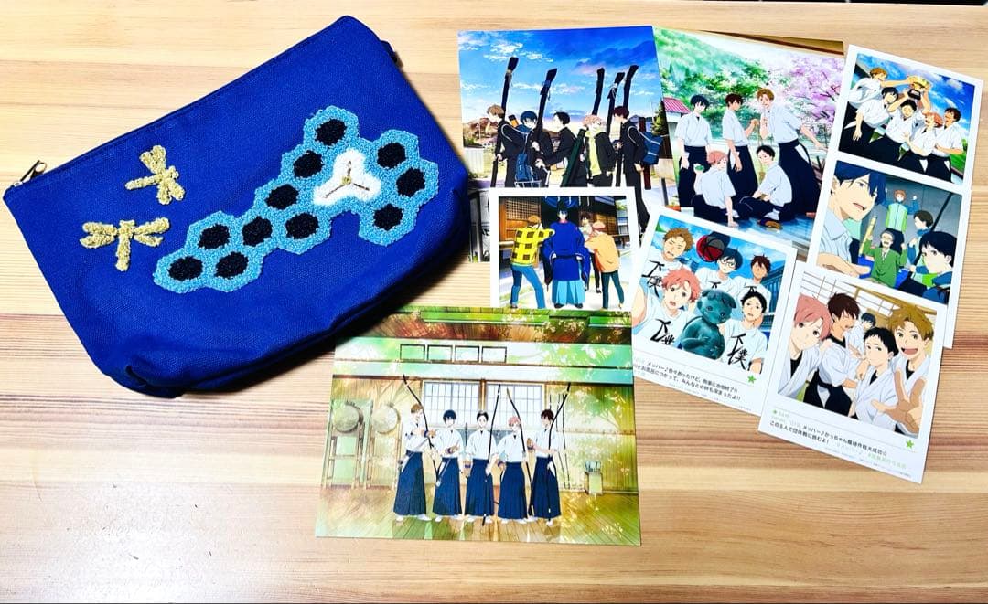 （非売品）ツルネ チェキ風カード／ポストカード／サガラポーチ