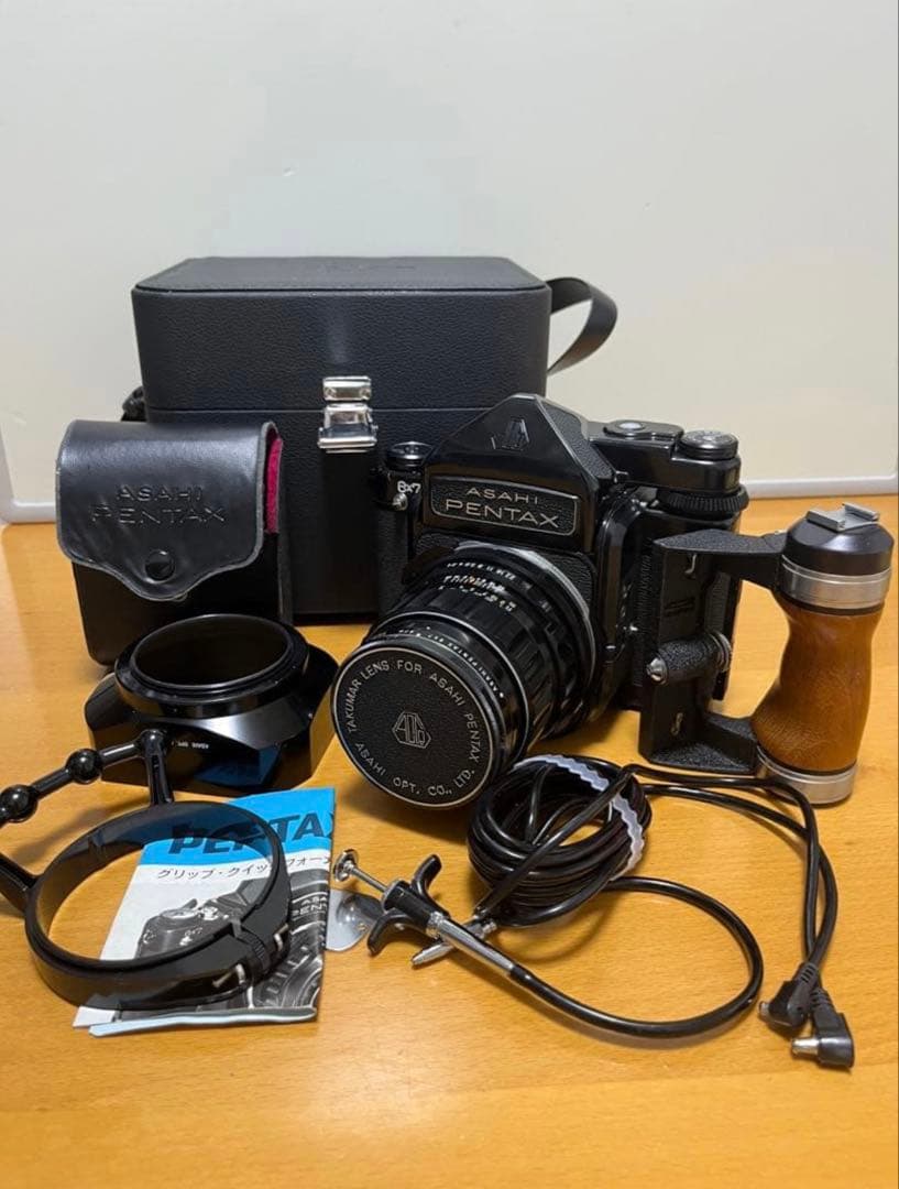 フィルムカメラ PENTAX 6x7 Asahi