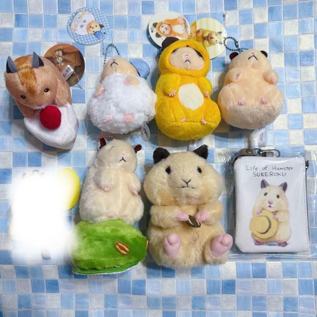 助六の日常　ぬいぐるみ　エコバッグ パスポーチ　7点セット