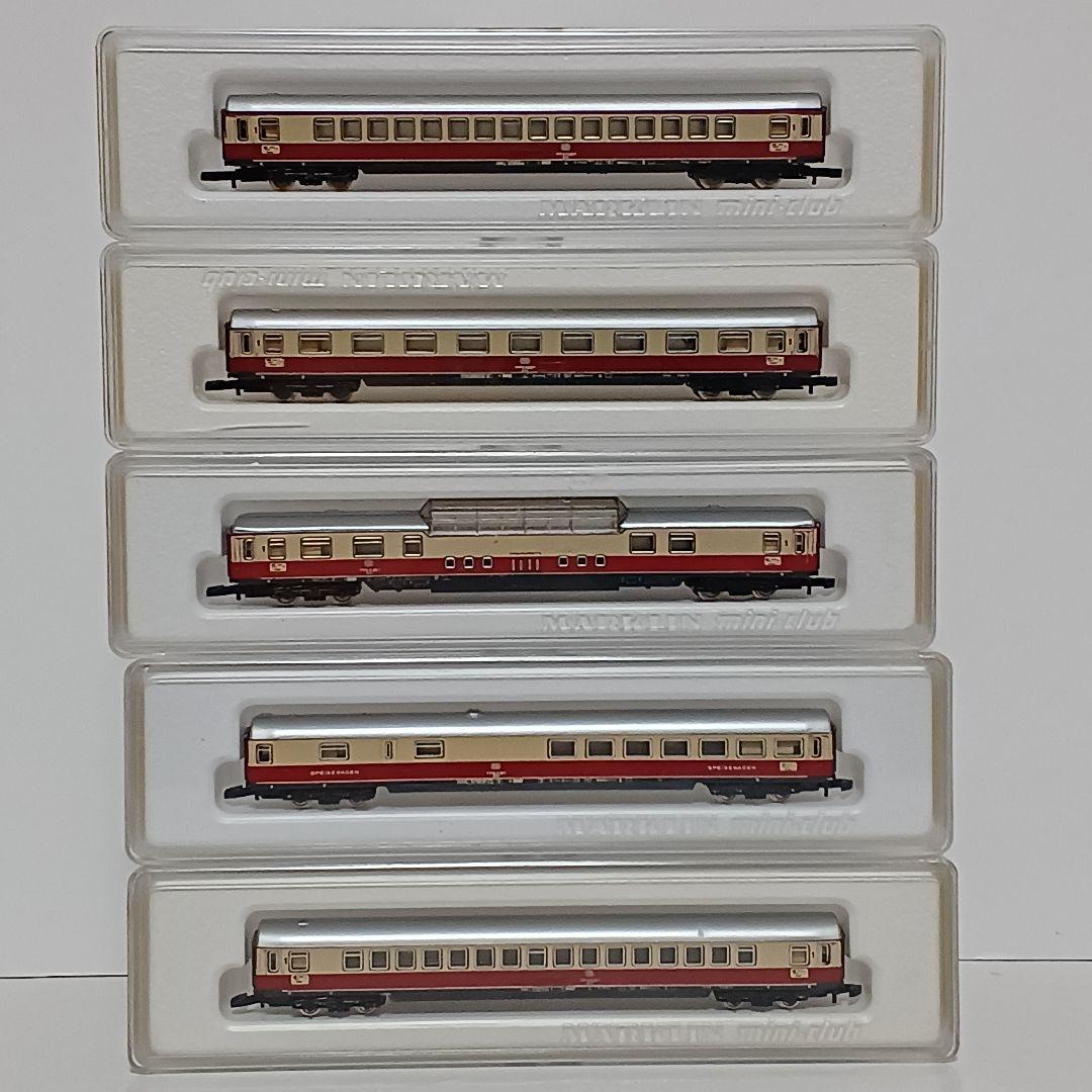 メルクリンミニクラブ Zゲージ DB TEE 客車５両