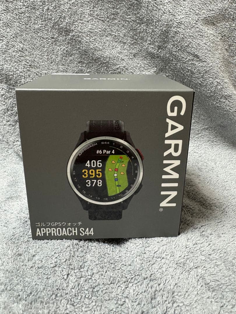 Garmin Approach S44／ゴルフGPSウォッチ/ガーミン ブラック