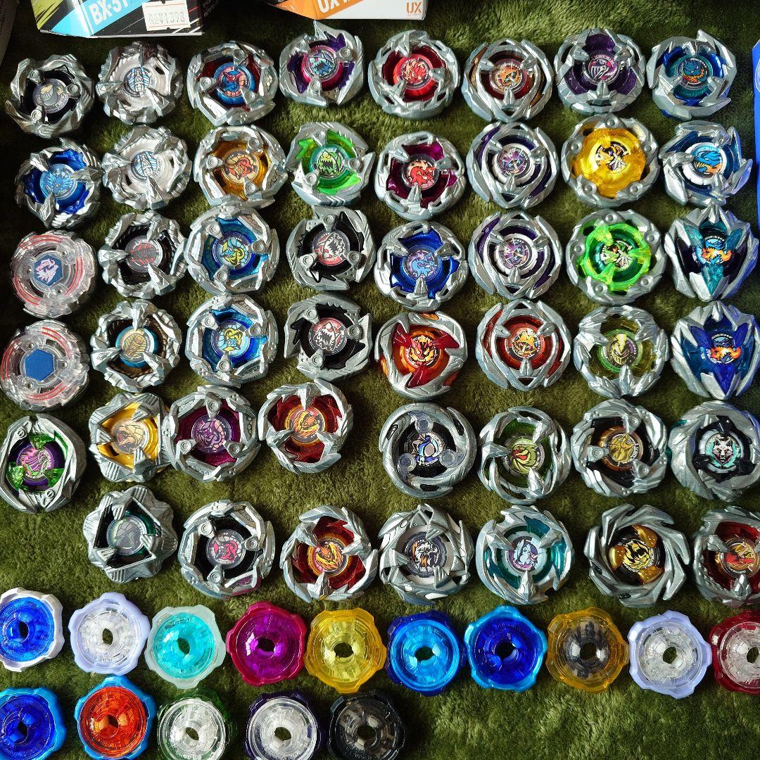 ベイブレードX　68点＋αまとめ売り(引退品)レアベイ4点有り