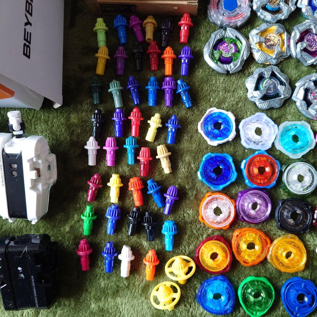 ベイブレードX　68点＋αまとめ売り(引退品)レアベイ4点有り