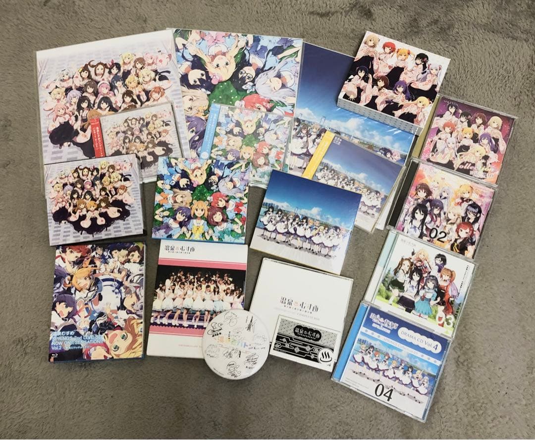 温泉むすめ CD&Blu-rayセット(おまけ付き※詳細参照)