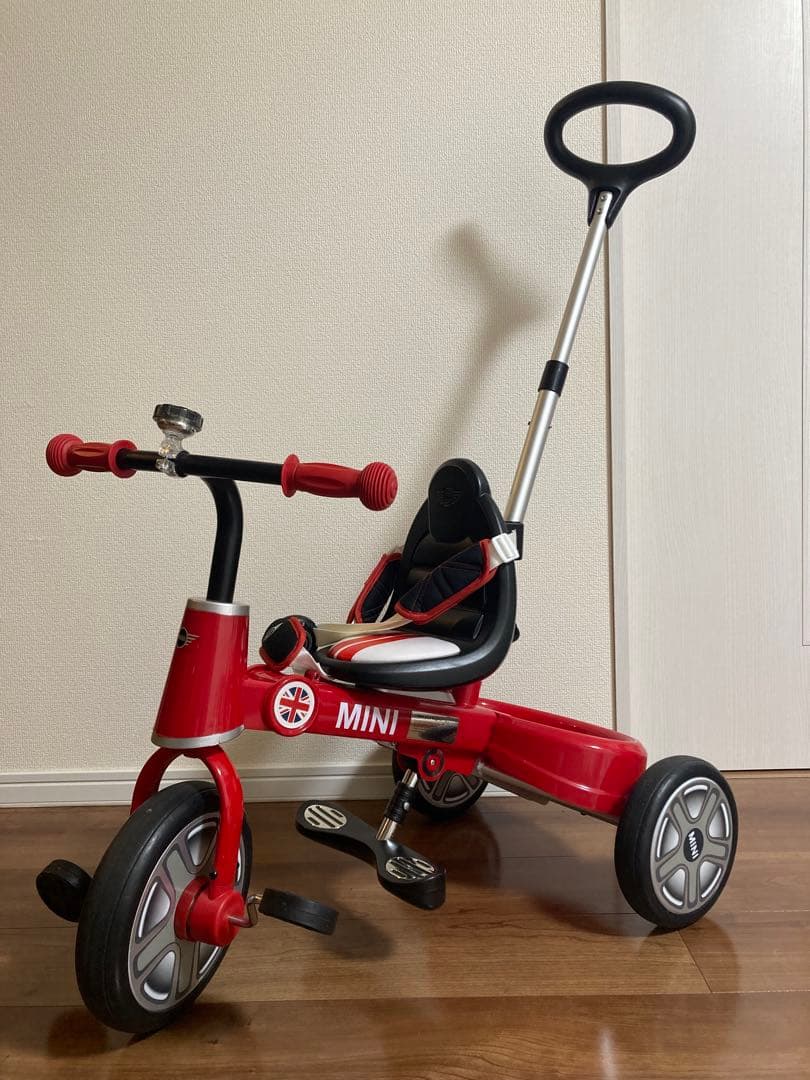 折りたたみ三輪車 MINI 赤 説明書付き