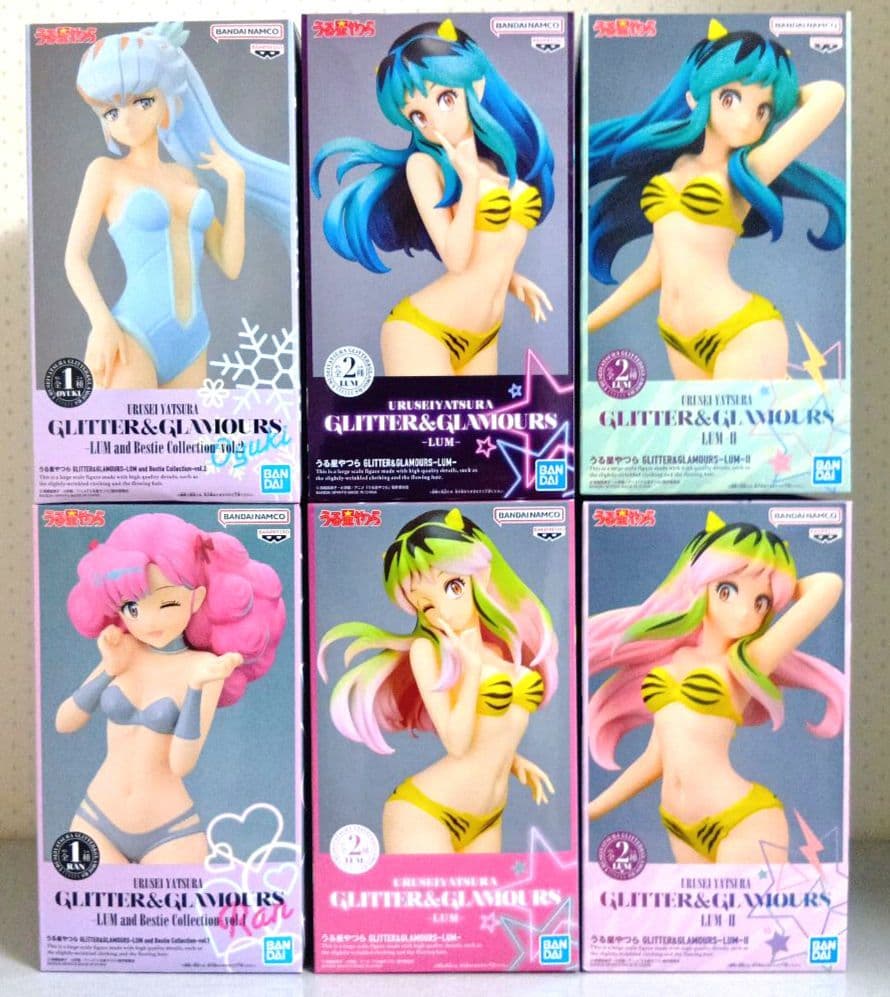 GLITTER&GLAMOURS　うる星やつら　6点