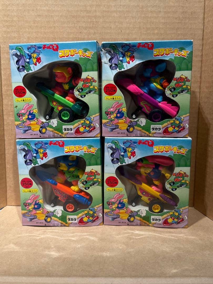 超激レア　チョロQ スケボーキッズ　4種コンプリート　箱付き
