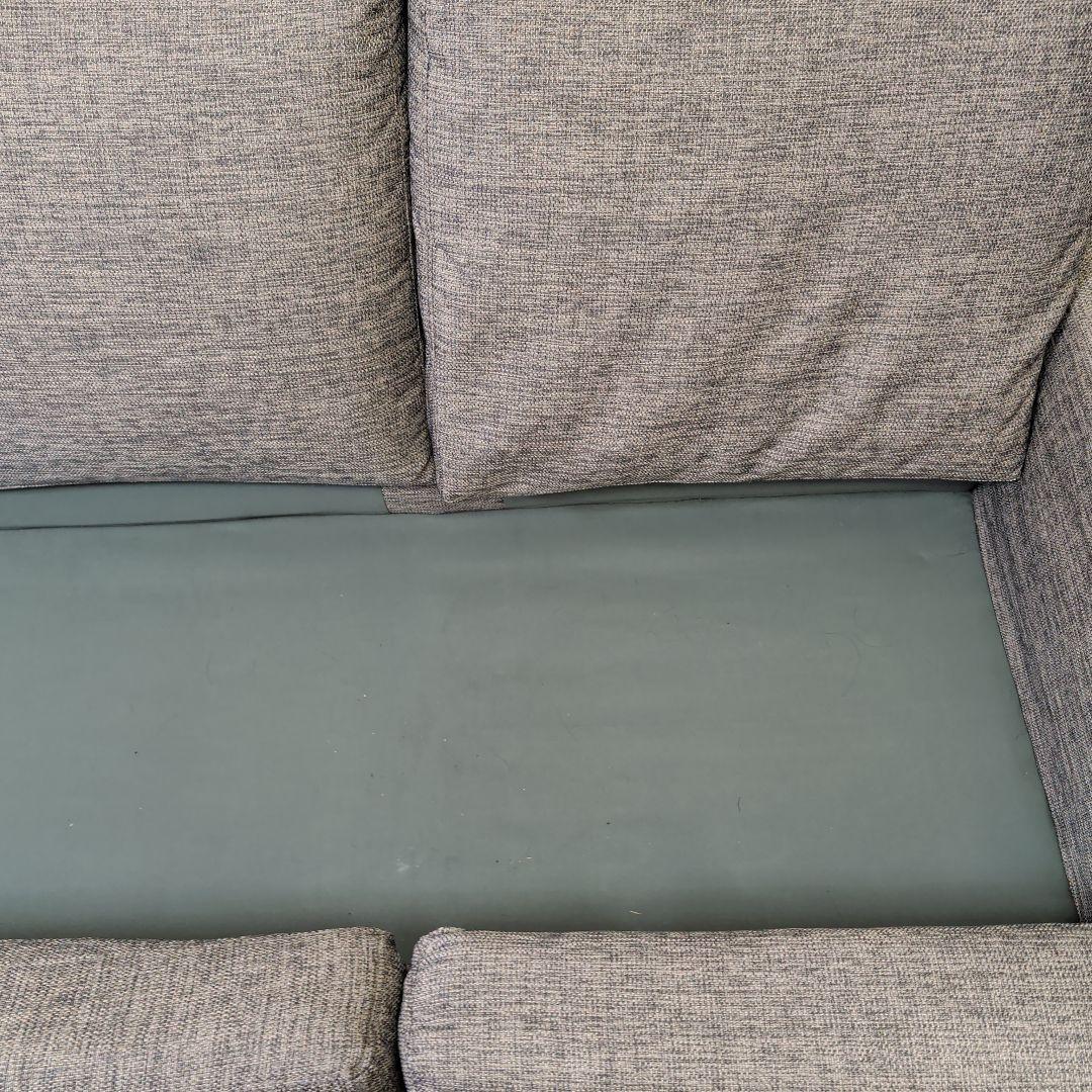 【東京都】ニトリ 布張りカウチソファ Nポケット A7 3人掛け FM-MO