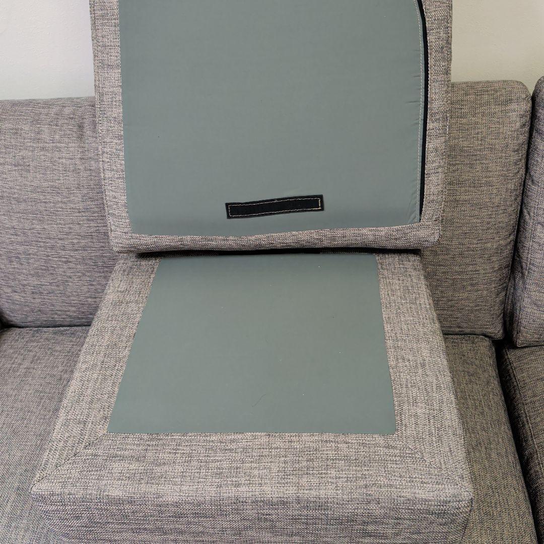 【東京都】ニトリ 布張りカウチソファ Nポケット A7 3人掛け FM-MO