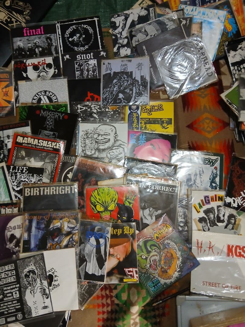 １２０枚パンク・ハードコア 　７インチまとめ売り