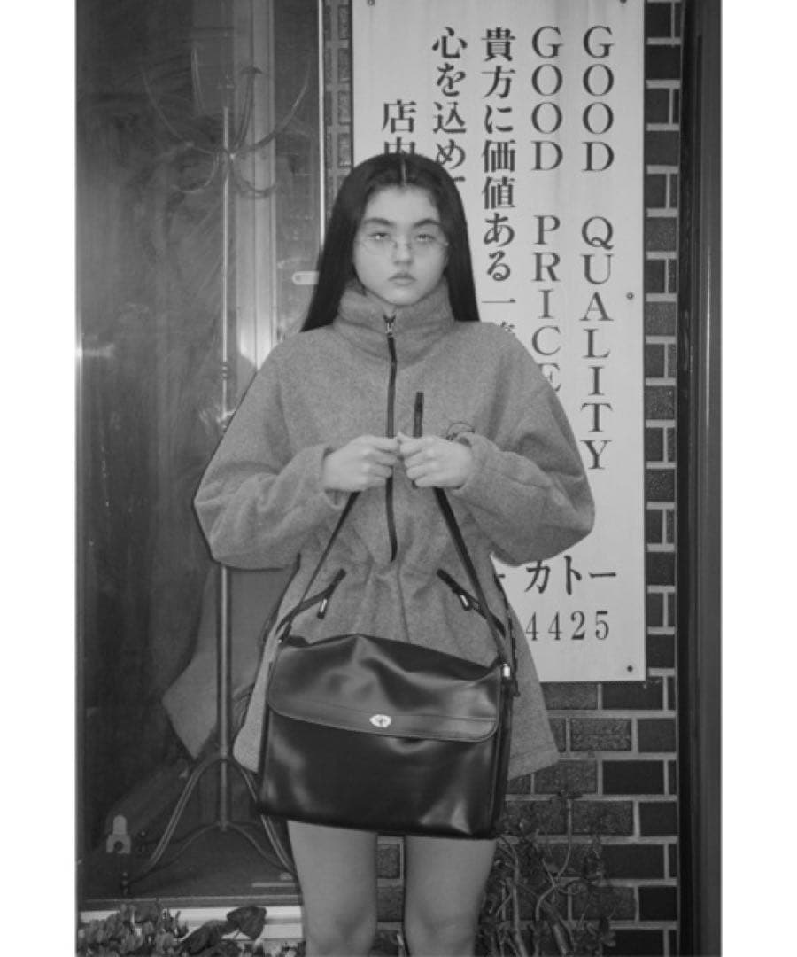 HOLIDAY ホリデイ LEATHER FLAP BIG BAG バッグ