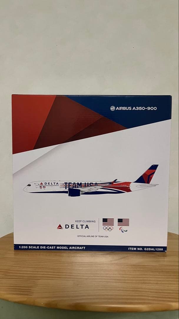 Gemini200 Delta A350 Team USA特別塗装