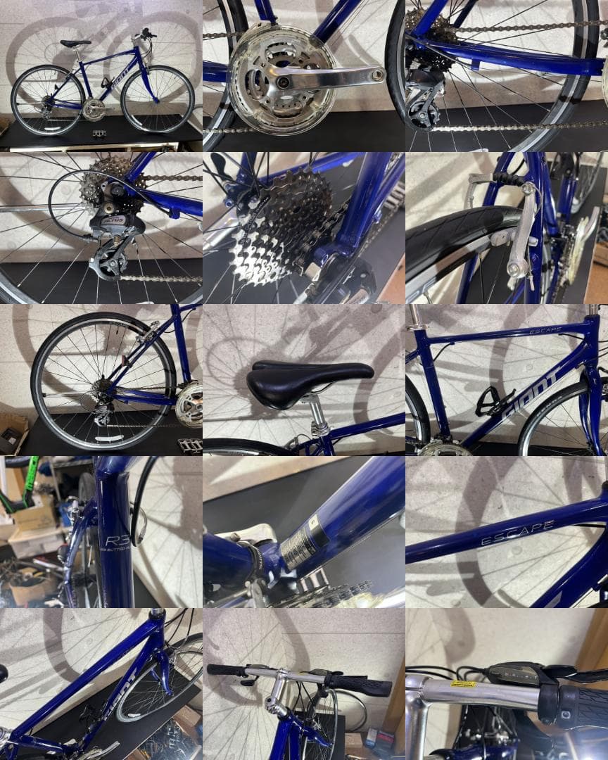 GIANT ESCAPE R3 クロスバイク sizeS　ブルーカラー