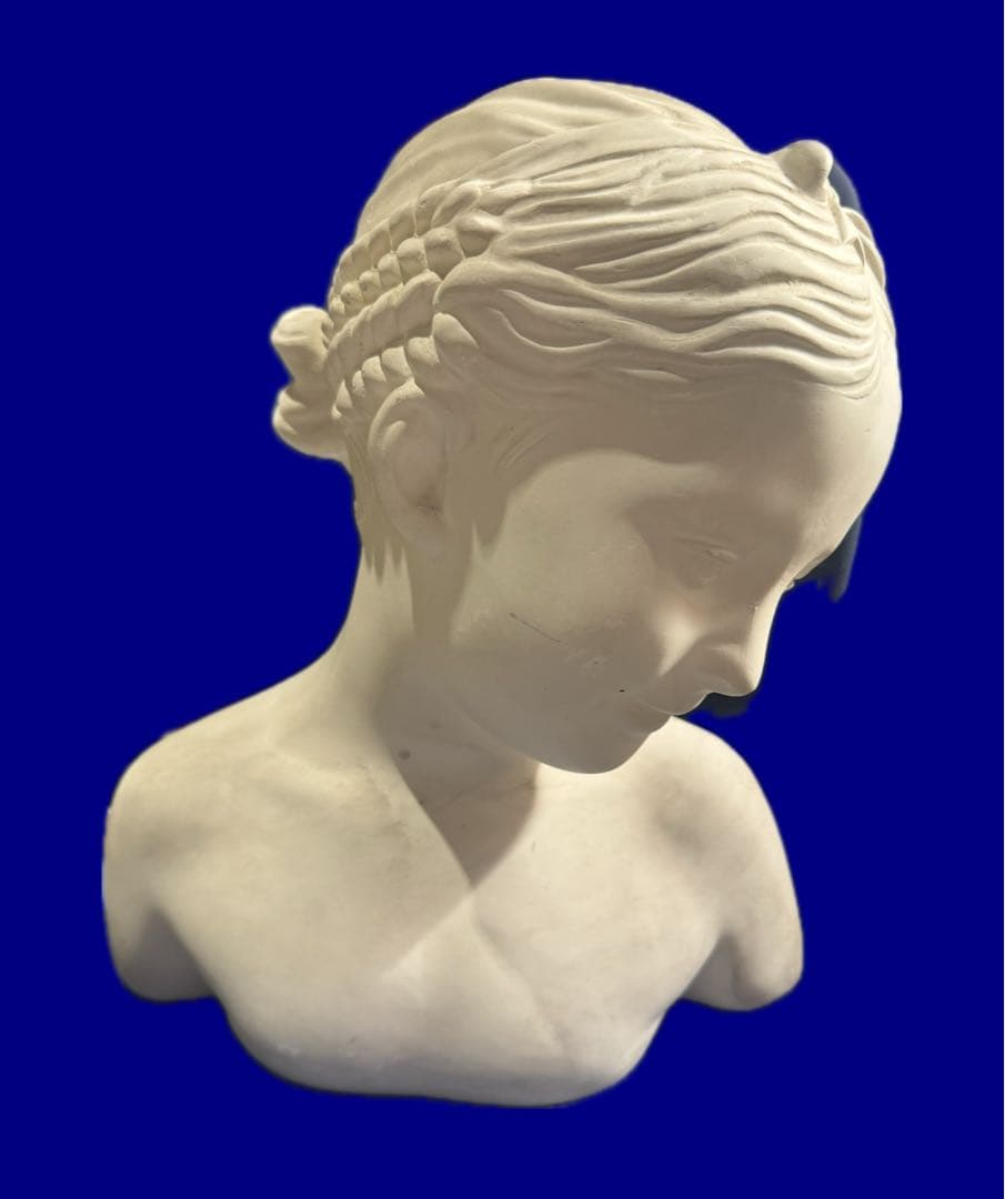 ドナテルロ 少女胸像 デッサン用 石膏像 オブジェ 美術品 希少