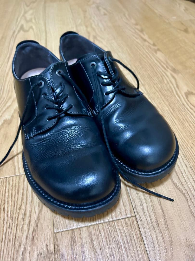 BIRKENSTOCK ブラックドレスシューズ 43 28センチ　箱無し