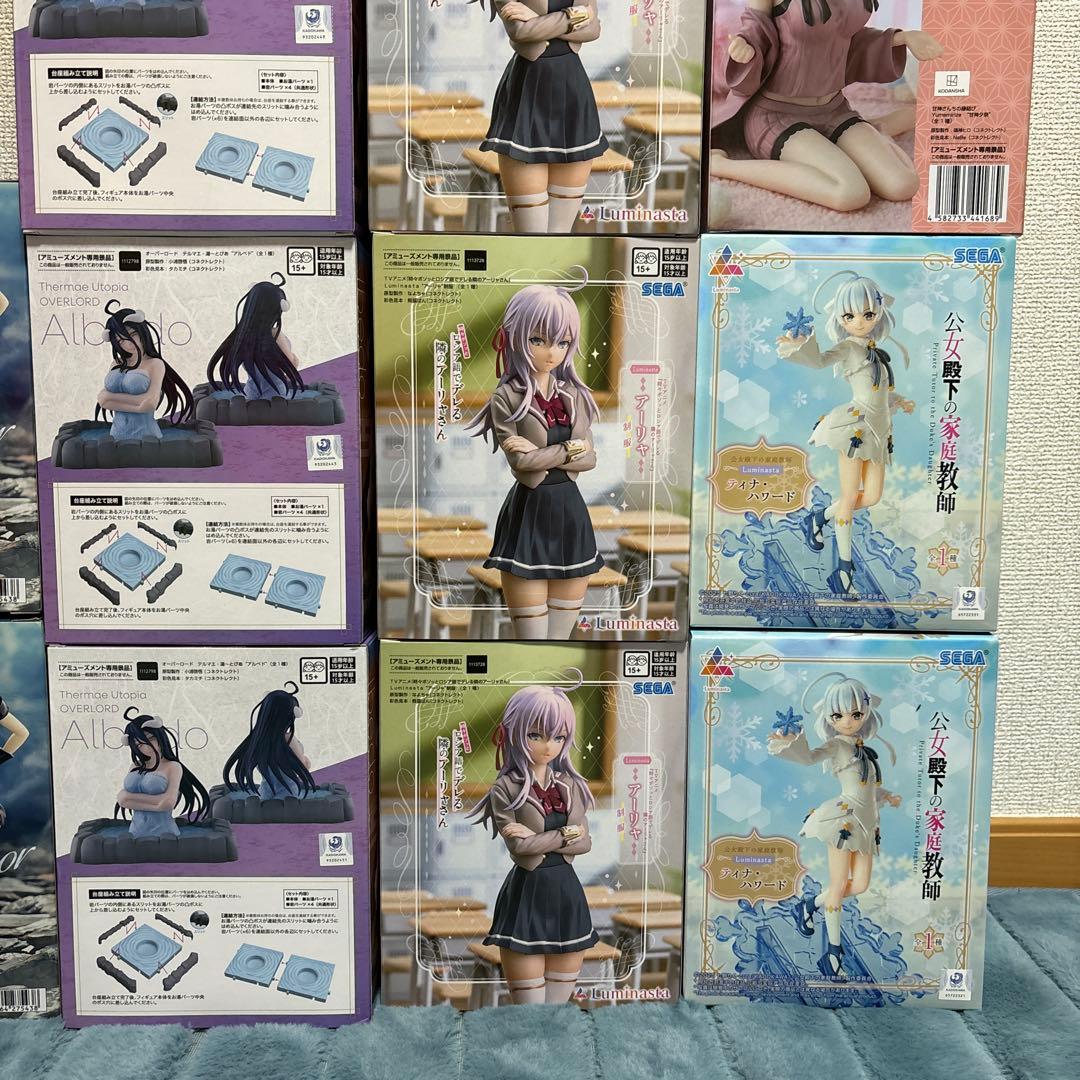 激安プライズ美少女フィギュア16体まとめ売り アルベド　アーリャ等